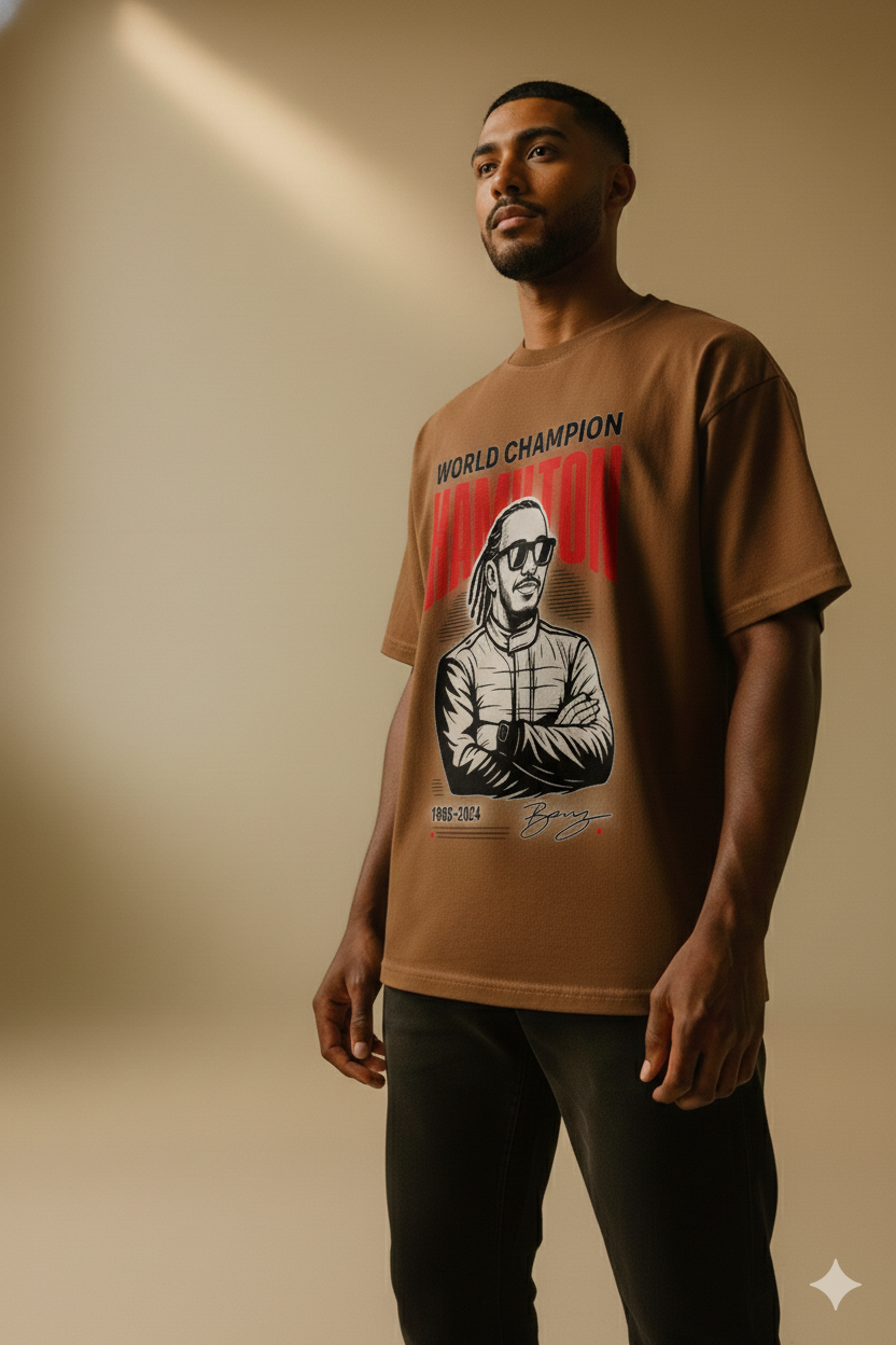 World campaign oversized t shirt