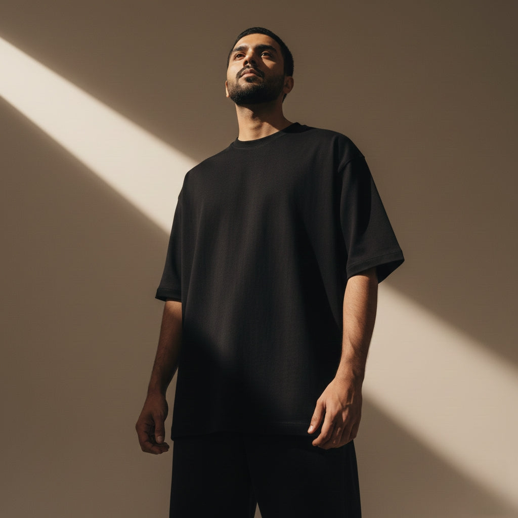 Plain oversized T shirt