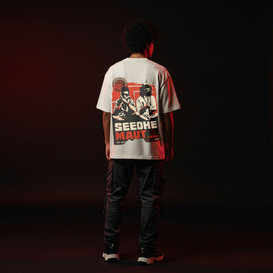 Seedhe Maut Oversized Hip Hop T-Shirt | 240 GSM French Terry Streetwear Tee